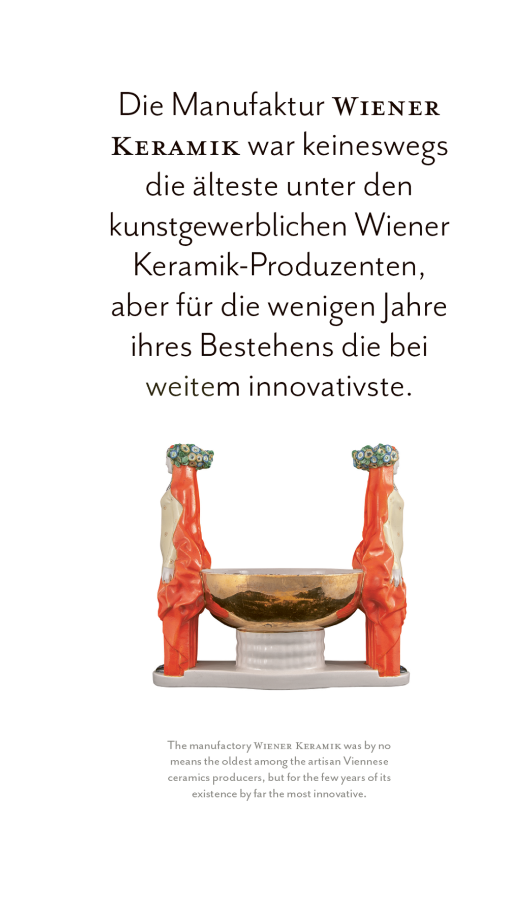 Wiener Keramik Werkverzeichnis